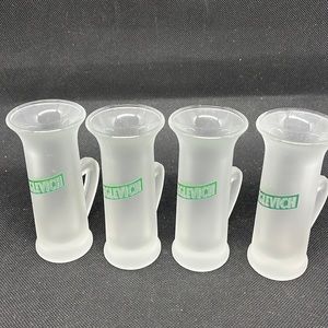 Keglevich Frosted Handled Shot Glasses Set of Four